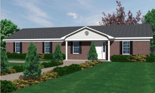 Lexington 4BR model home by S.S. Steele Homes